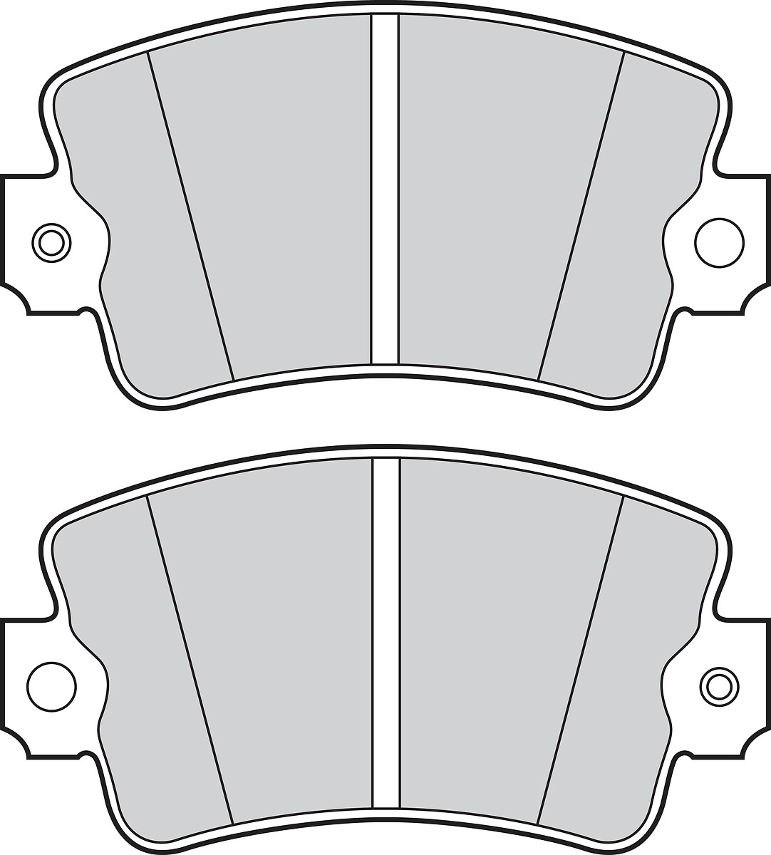 Jeu de 4 plaquettes de frein VALEO ref. 302941